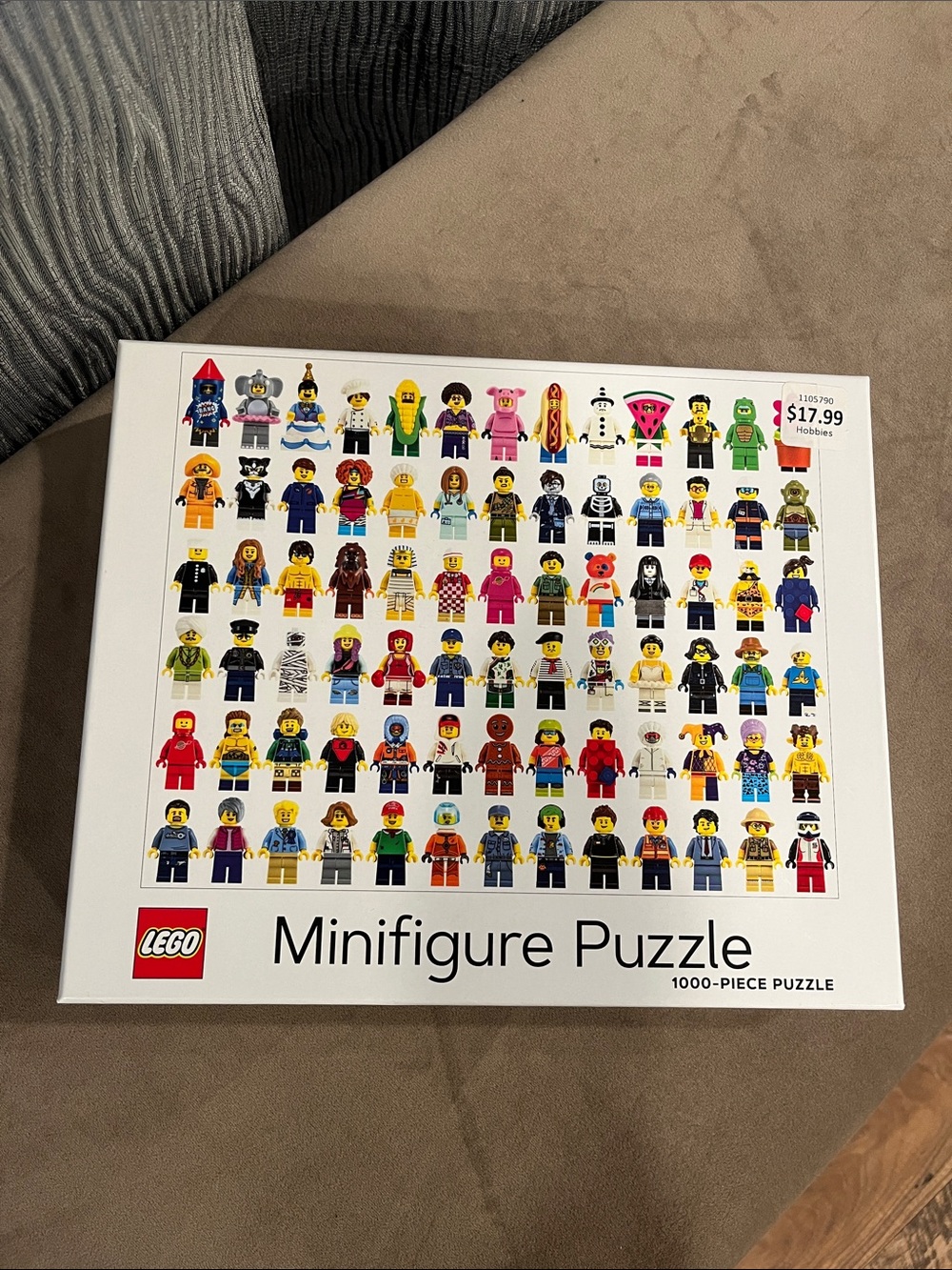 Lego Minifigure Puzzle - 1000 Piece